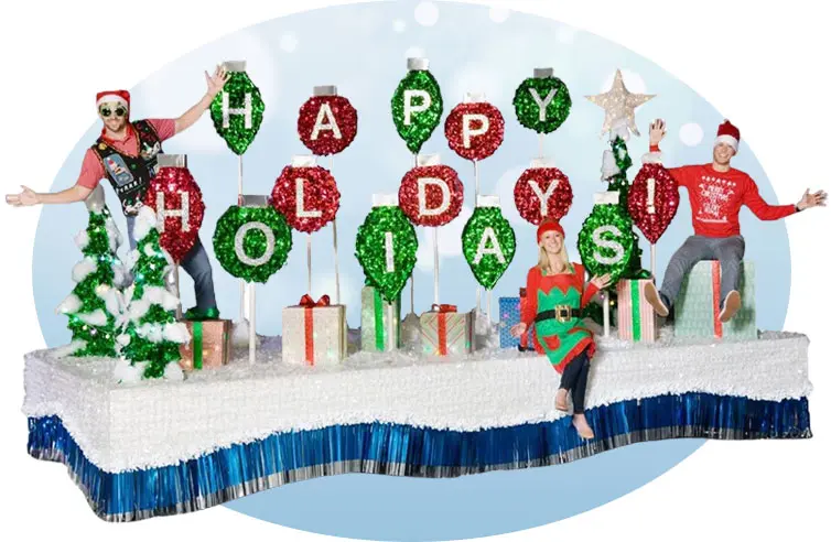 Complete Holiday Parade Float Kit
