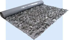 Vinyl Gray Floral Sheeting