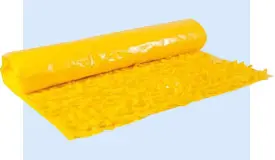 Vinyl Yellow Floral Sheeting