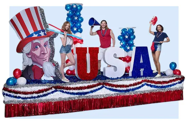 Patriotic Floats