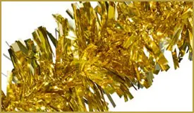 Metallic Gold Twist & Festooning