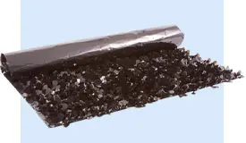 Vinyl Black Floral Sheeting