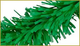 Vinyl Grass Green Twist & Festooning