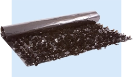 Vinyl Black Floral Sheeting