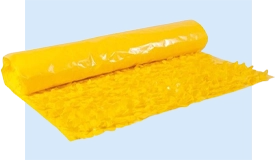 Vinyl Yellow Floral Sheeting