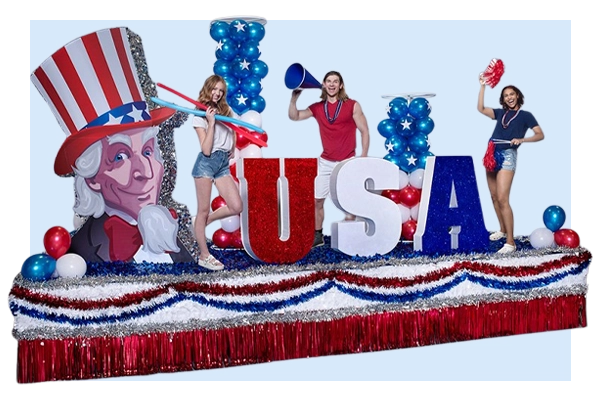 Patriotic Floats