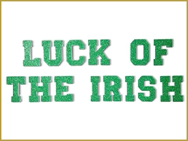Luck of the Irish Letters Kit