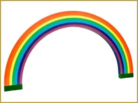 At the End of the Rainbow Parade Float Kit