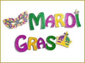 Magical Mardi Gras Letters and Adornment Kit