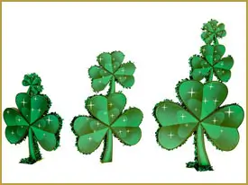 Luck of the Irish Shamrocks Parade Float Kit