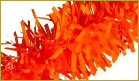 Vinyl Orange Twist & Festooning