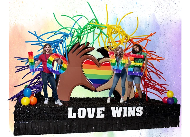 Complete Love Wins Pride Float