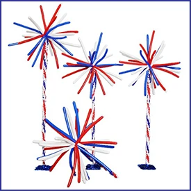 Fireworks Balloon Stands Kit
