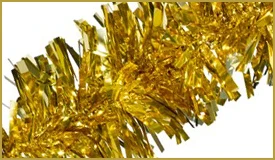 Metallic Gold Twist & Festooning