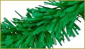 Vinyl Grass Green Twist & Festooning