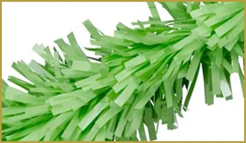 Vinyl Light Green Twist & Festooning