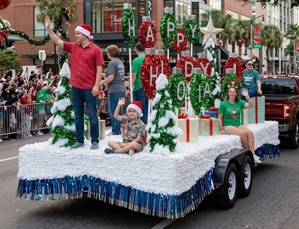 Complete Holiday Parade Float Decorating Kit