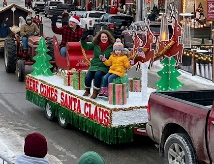 Merry Christmas Complete Parade Float Decorating Kit
