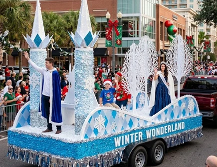 Complete Winter Wonderland Parade Float Decorating Kit