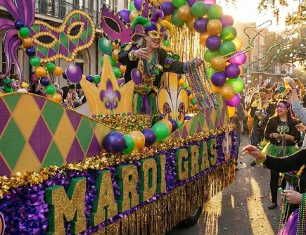 Complete Mardi Gras Parade Float Decorating Kit
