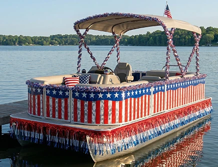 Patriotic Pontoon