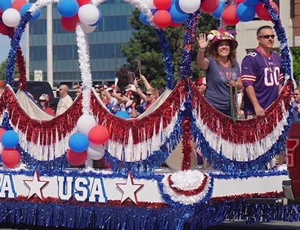 Patriotic Tunnel Parade Float Kit
