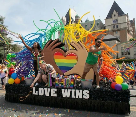 Complete Love Wins Pride Parade Float Decorating Kit