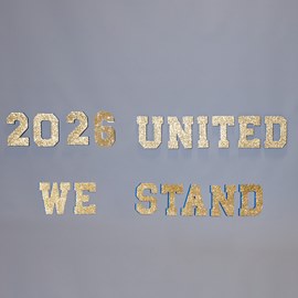 United We Stand Painted Letters Parade Float Kit