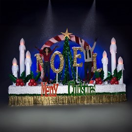 Economical Complete Merry Christmas Parade Float Decorating Kit