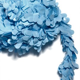 Vinyl Petal Festooning - Sky Blue (2-pkg)