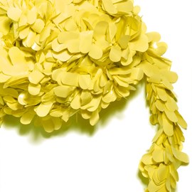 Vinyl Petal Festooning - Yellow (2-pkg)