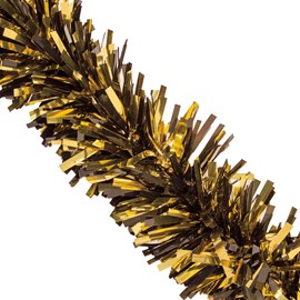 Black and Gold Twist Garland