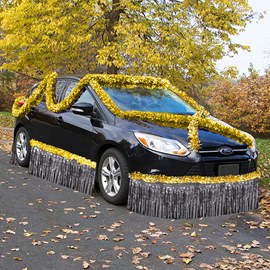Gold and Silver Metallic Car Parade Decorating Kit