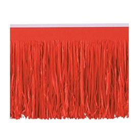 Tissue Fringe - Red