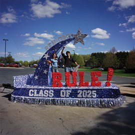 "Class of" Letters Parade Float Kit