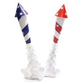 Patriotic Rockets Parade Float Kit (set of 2)