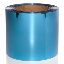 Metallic Parade Float Pomps - Light Blue