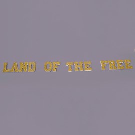 "Land of the Free" Letters Parade Float Kit