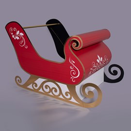 Sleigh Ride Parade Float Kit
