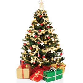 Christmas Tree Cardboard Standup