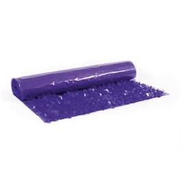 Purple Vinyl Floral Sheeting