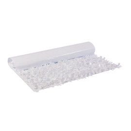 White Vinyl Floral Sheeting