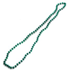 Green 33 Inch Bead Necklaces - 72-pkg