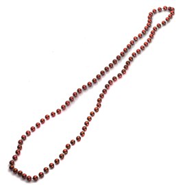 Red 33 Inch Bead Necklaces - 72-pkg