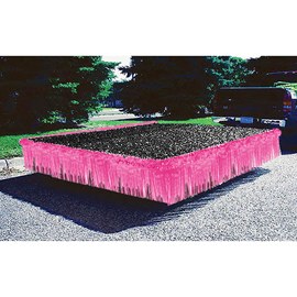 Black and Pink Vinyl Trailer Parade Float Decorating Kit