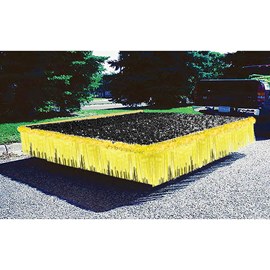 Black and Yellow Vinyl Trailer Parade Float Decorating Kit