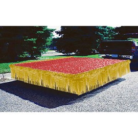 Red and Gold Metallic Trailer Parade Decorating Kit